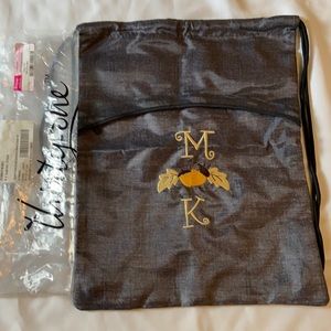 NWT personalized MK thirty-one string bag
